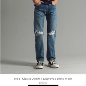 Second/layer men’s jeans
